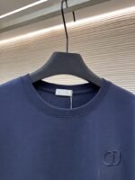 Dior Cd Letter Embroidered Crew Neck Short Sleeve 3 - 图片 3