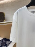 Dior Cd Letter Embroidered Crew Neck Short Sleeve 4 - 图片 4