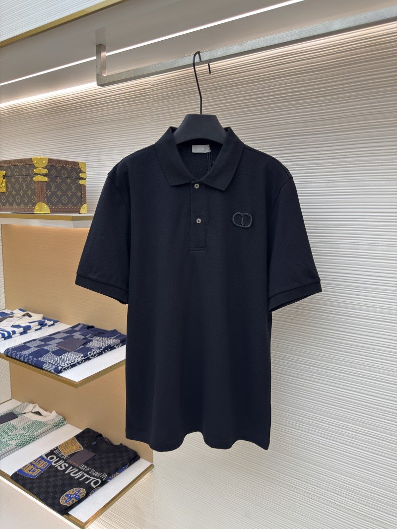 wsxc1760147805865_0.jpg Dior Cd Letter Embroidered Polo Shirt 1 - 图片 1