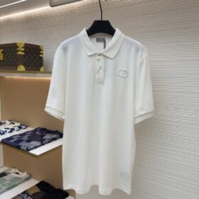 Dior Cd Letter Embroidered Polo Shirt 2