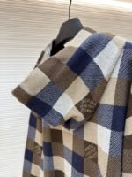 LV Checkered Alphabet Logo Hooded Long-Sleeve Sweatshirt - 图片 9