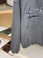 Balenciaga Luxury Faux Fur Collar Zipper Hoodie - 图片 6