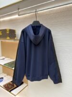 Balenciaga Logo Check Patchwork Hooded Jacket - 图片 2