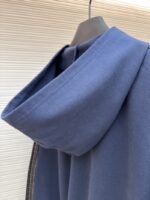 Balenciaga Logo Check Patchwork Hooded Jacket - 图片 9