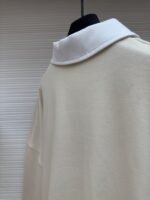 LV Half-Zip Letter Logo Long-Sleeve Sweatshirt - 图片 9