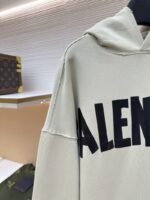 Balenciaga Tape Letter Print Hoodie - 图片 4