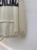 Balenciaga Tape Letter Print Hoodie - 图片 7