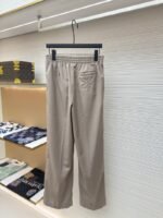 LV Khaki Wool Casual Trousers - 图片 2