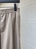 LV Khaki Wool Casual Trousers - 图片 5