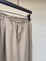 LV Khaki Wool Casual Trousers - 图片 8