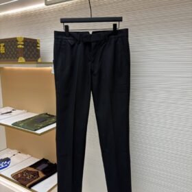 LV Blason Jacquard Solid-Color Trousers