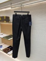 LV Blason Jacquard Solid-Color Trousers - 图片 2