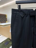 LV Blason Jacquard Solid-Color Trousers - 图片 4