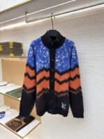 LV Wavy Snowflake Knit Cashmere Sweater