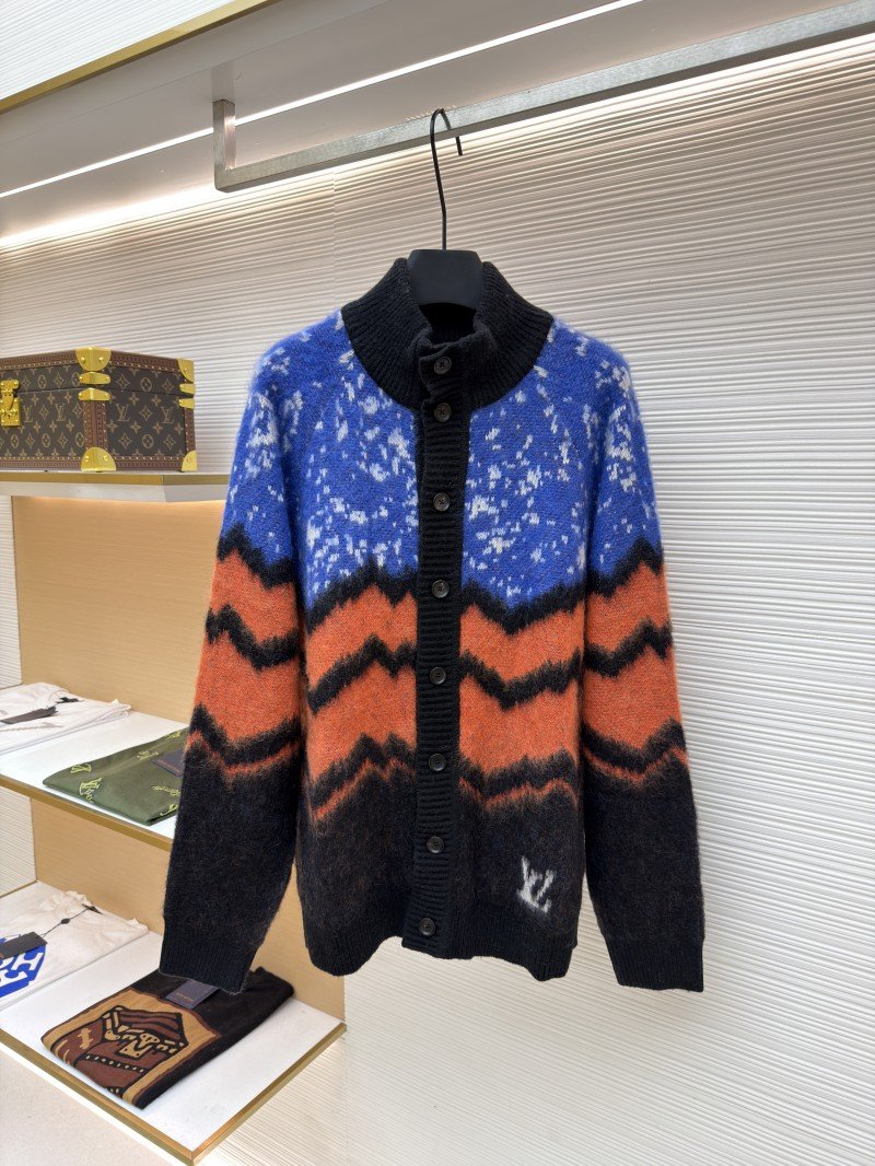 wsxc1760156788377_0.jpg LV Wavy Snowflake Knit Cashmere Sweater - 图片 1