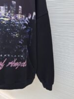 Balenciaga City Nightscape Print Hooded Sweatshirt 2 - 图片 7