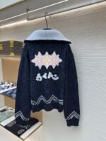 LV Zipper Knit Waist-cinching Jacket - 图片 2