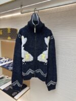 LV Zipper Knit Waist-cinching Jacket - 图片 3