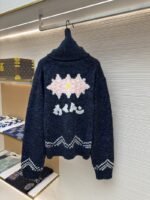 LV Zipper Knit Waist-cinching Jacket - 图片 4