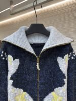 LV Zipper Knit Waist-cinching Jacket - 图片 5