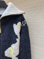 LV Zipper Knit Waist-cinching Jacket - 图片 7
