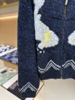LV Zipper Knit Waist-cinching Jacket - 图片 8