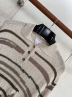 Bottega Veneta Patterned Knit Polo Short-Sleeve Shirt - 图片 3