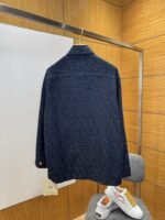 Fendi Blue FF Jacquard Denim Jacket - 图片 2