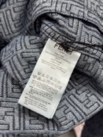 Fendi Blue FF Jacquard Denim Jacket - 图片 9