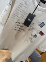 Fendi Stamp Print Crew Neck Short Sleeve - 图片 4