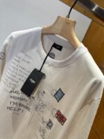 Fendi Stamp Print Crew Neck Short Sleeve - 图片 5