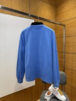 Miu Miu Color-Blocked Double-Layer Collar Embroidered Polo Shirt - 图片 2