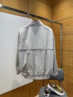 Miu Miu Stand Collar Embroidered Long Sleeve Jacket Coat - 图片 2