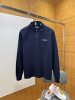 Miu Miu Alphabet Embroidered Polo Shirt 1