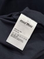 Miu Miu Alphabet Embroidered Polo Shirt 1 - 图片 9