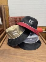 Miu Miu Logo Fisherman??S Hat 2 - 图片 6