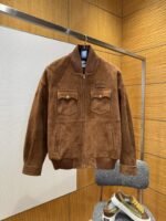 Miu Miu Suede Jacket Coat
