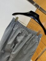Balenciaga Plaid Drawstring Casual Pants - 图片 7