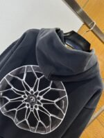Balenciaga Collaboration Car Zipper Hooded Sweatshirt - 图片 7