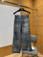Balenciaga Distressed Ripped Jeans - 图片 2