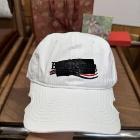 Balenciaga Embroidered Velcro Baseball Cap 1