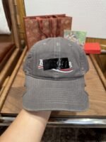 Balenciaga Embroidered Velcro Baseball Cap 2
