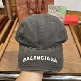 Balenciaga Letter Embroidered Baseball Cap