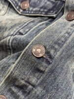 Balenciaga Distressed Single-Breasted Pocket Lapel Denim Jacket - 图片 6