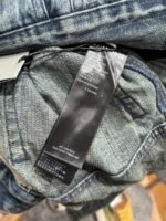 Balenciaga Distressed Single-Breasted Pocket Lapel Denim Jacket - 图片 9