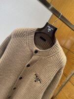 Prada Micro Logo Embroidered Sweater - 图片 3