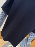 Prada Plaid Patchwork Long Sleeve - 图片 8