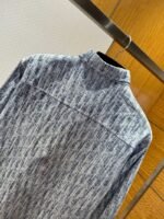 Dior All-Over Print Denim Lapel Collar Shirt - 图片 6