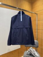 Dior Embroidered Solid Color Zipper Jacket - 图片 2