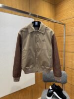 Dior Cotton Twill Embroidered Jacket Coat